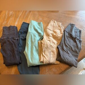 Assorted Leggings Bundle in Earth Tones
